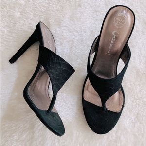 Jeffrey Campbell Black Sandals